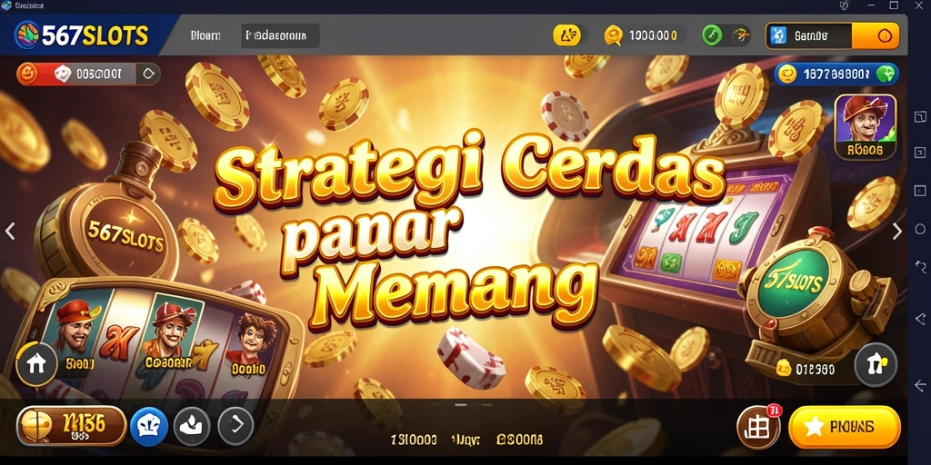 Tampilan gameplay 567SLOTS yang menarik dan strategis.