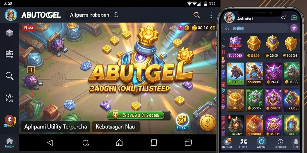 Tampilan antarmuka ABUTOGEL yang intuitif dan efisien.