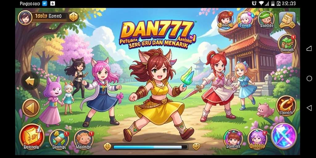 Tampilan gameplay yang menakjubkan dalam <strong>DAN777</strong>.