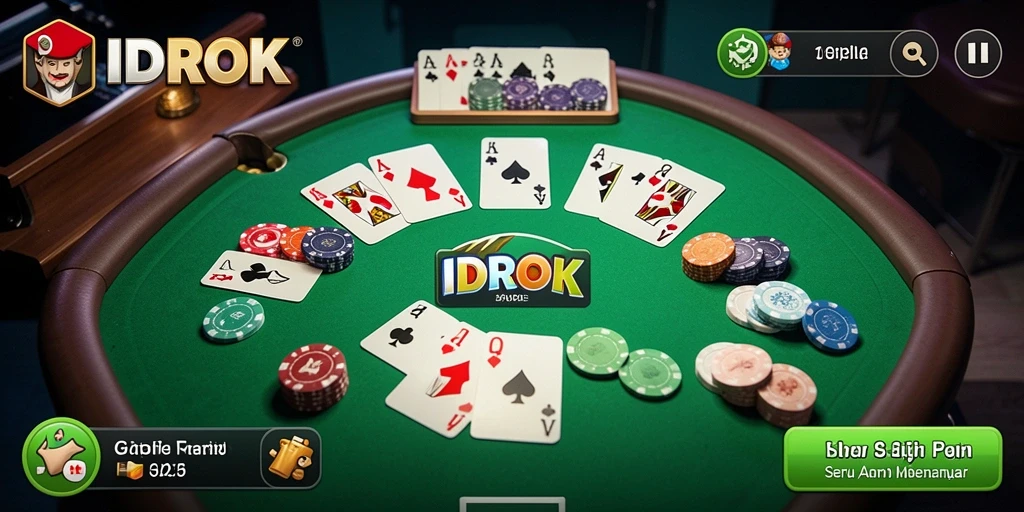 Tampilan gameplay menarik dari IDROK yang mengasyikkan.