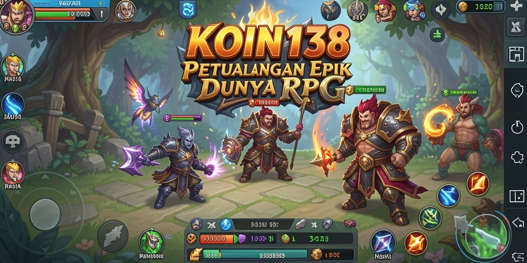 Tampilan menakjubkan dari aksi RPG seru di KOIN138.