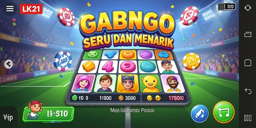 Gameplay LK21 yang seru dan interaktif dalam permainan Bingo.