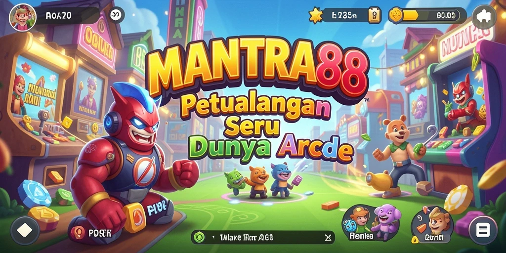Tampilan gameplay seru dari MANTRA88 yang penuh tantangan.