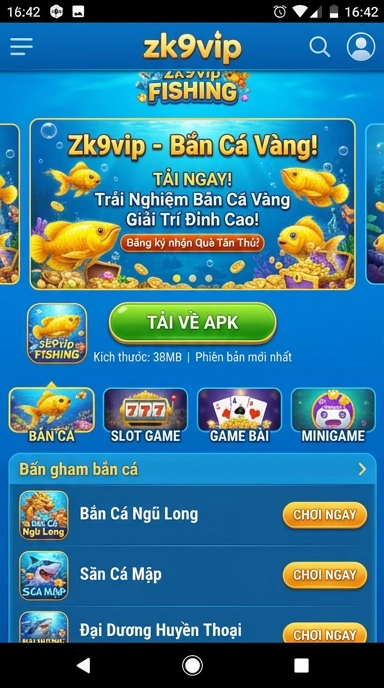 Tampilan antarmuka zk9vip yang sederhana dan intuitif.